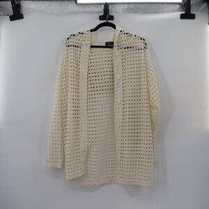 Vintage 1990s Wet Works Crochet Cardigan